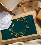 Lumi® Blooming Pink Gold Mop Armband