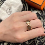 ¡®Lumi¡¯OLYMPE RING AUS ROSA GOLD