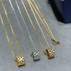 Lumi® BEE LOVE DIAMOND PAVED 3 ROW NECKLACE 