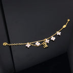 ¡®Lumi¡¯LOGO 6 MOTIF STERN UND SONNE GOLDARMBAND