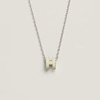 ¡®Lumi¡¯HM CLIC GELB EMAILLETTE GOLD-HALSKETTE