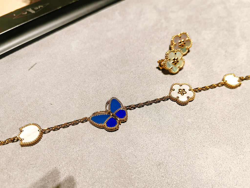 [Lumi]2026 NEW SPRING LUCKY 5 MOTIF BRACELET