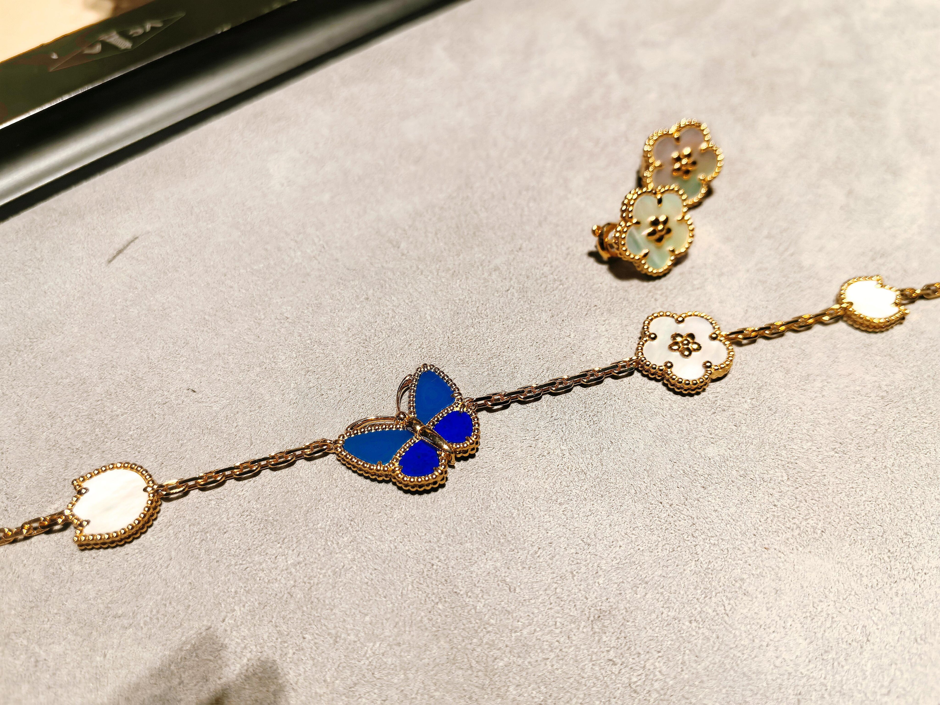 [Lumi]2026 NEW SPRING LUCKY 5 MOTIF BRACELET