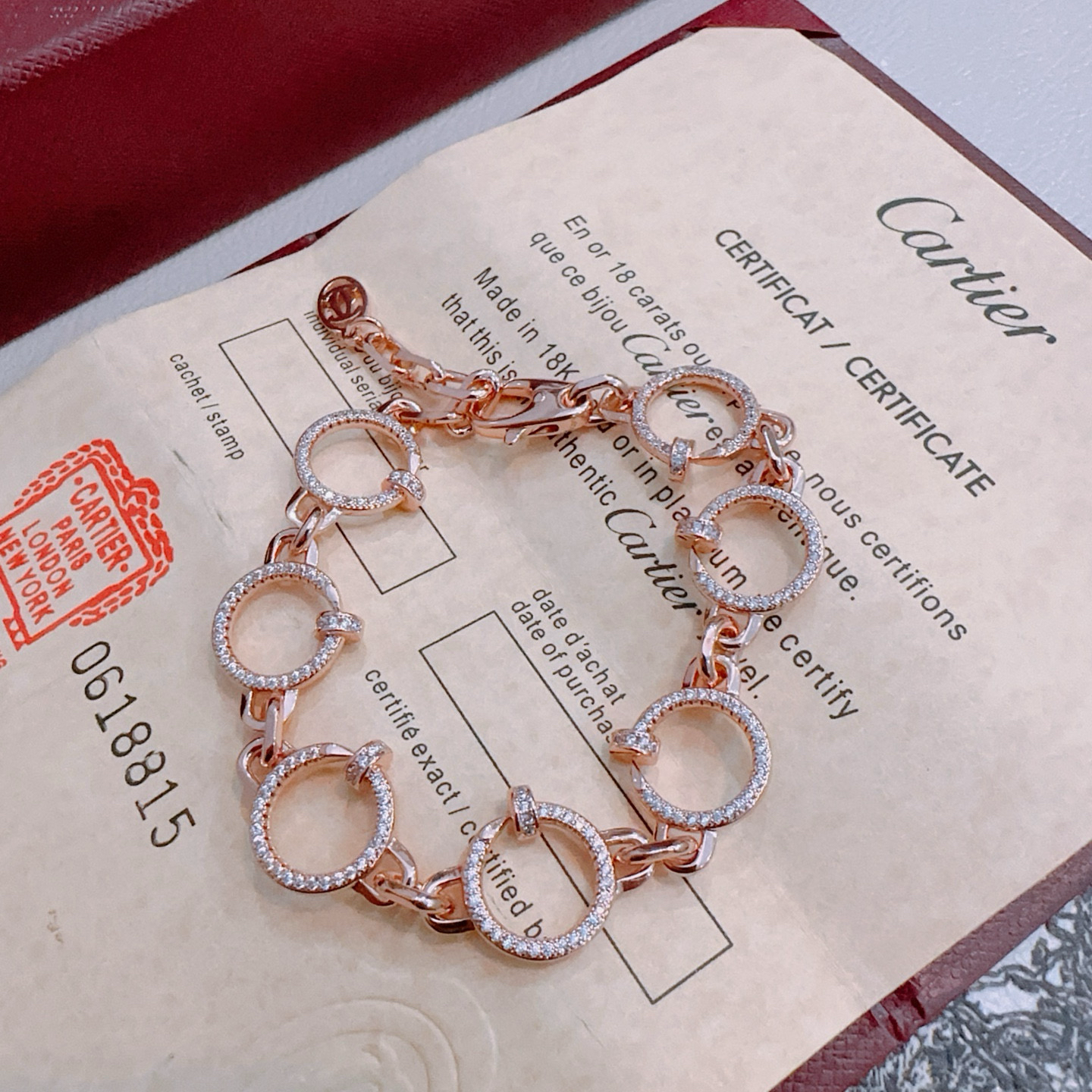 ¡®Lumi¡¯LOVE&JUSTE BRACELET DIAMONDS