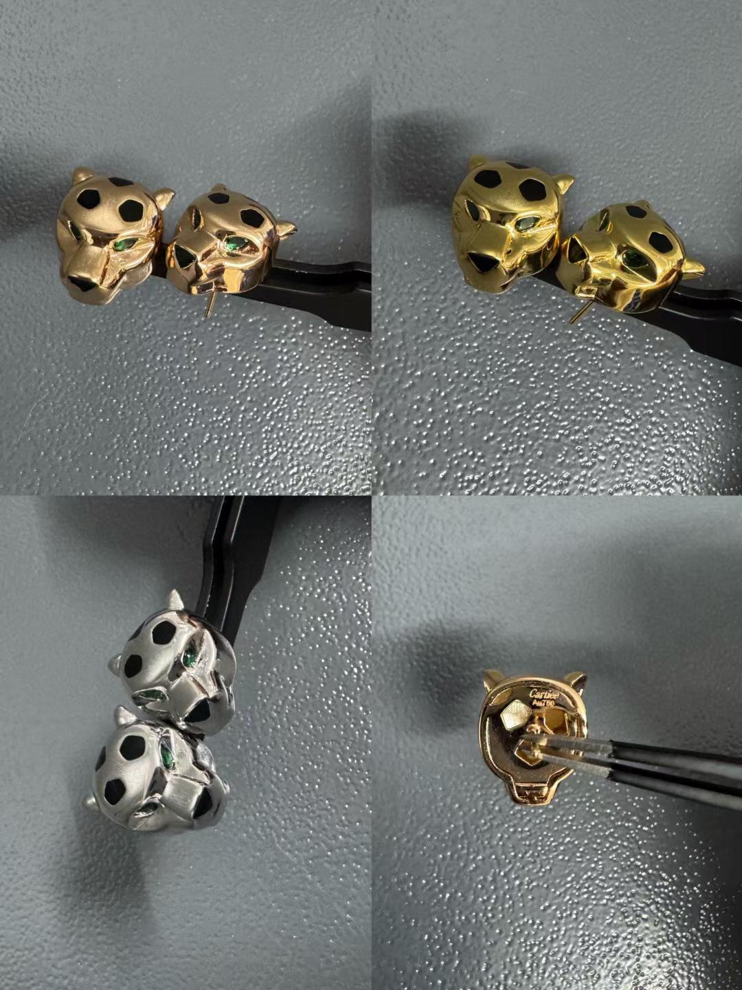 [Lumi Jewelry]CHRRTAH-PRINT STUD EARRINGS, THREE COLORS