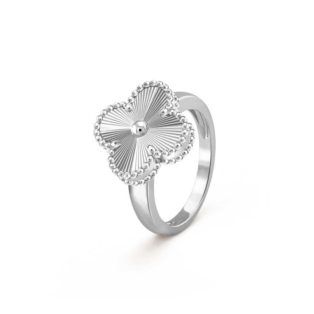 Lumi® CLOVER SILBERRING