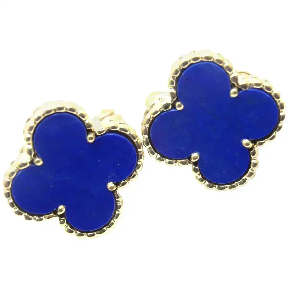 Lumi CLOVER MINI 9,5 MM TÜRKIS-OHRRINGE