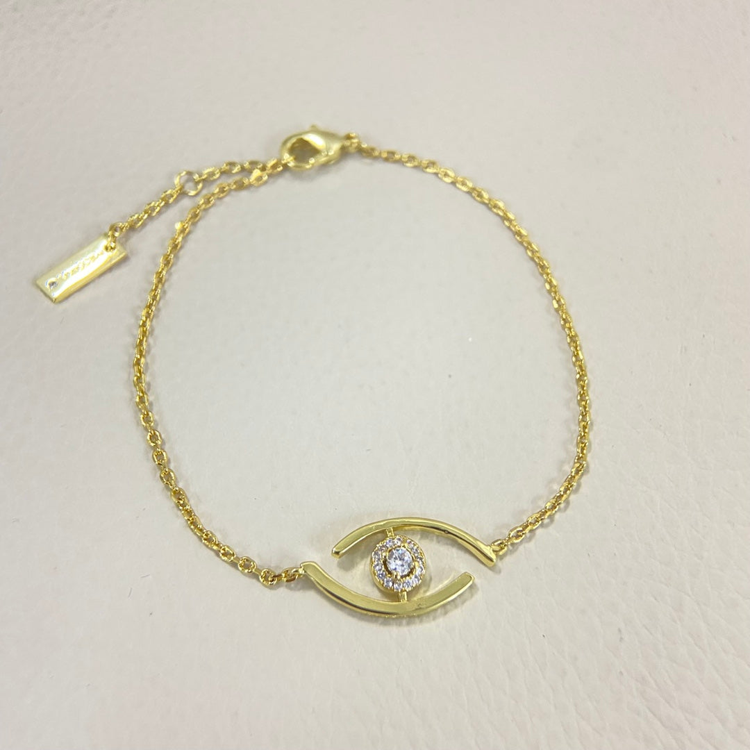[Imperial] Eye Pave-Set Diamond Bracelet