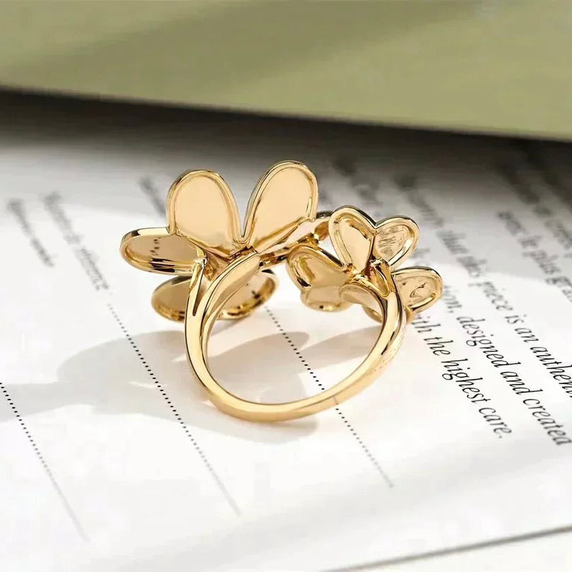 LumiClover Comos Gold-Diamantring