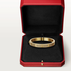 Lumi's LOVE Armband, 6,1 mm, diamantbesetzt 