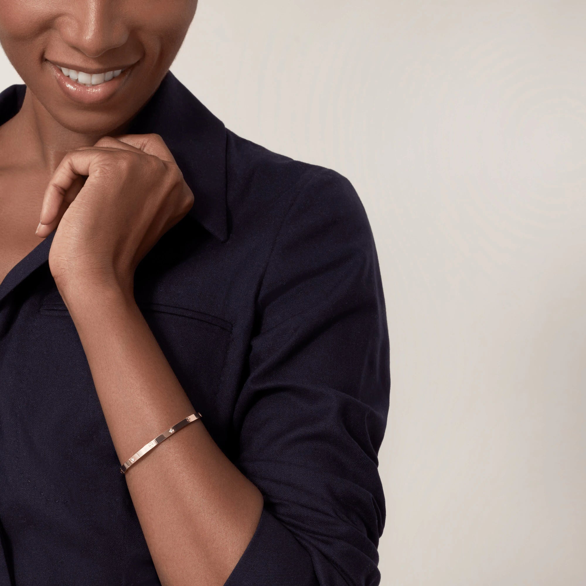 Lumi's LOVE Armband, 3,65 mm, 6 Diamanten