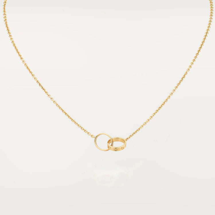 Lumi® LOVE KETTE DOPPELRING GOLD