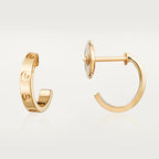 Lumi's LOVE Ohrringe 2,65 mm Roségold 