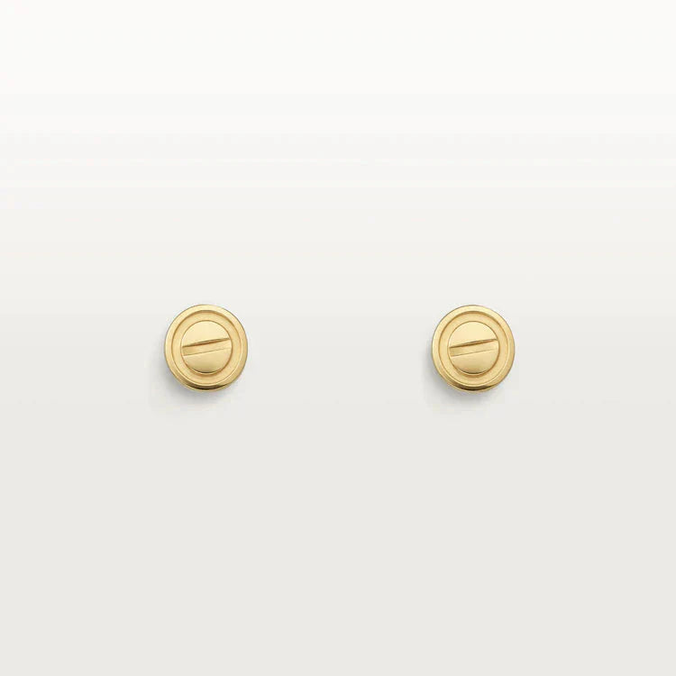 Lumi's LOVE Ohrringe Gold 10 mm