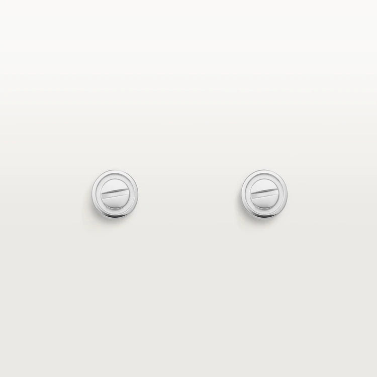 Lumi® LOVE OHRRINGE SILBER 10MM