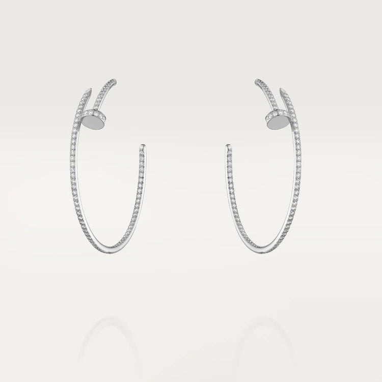 Lumi Juste Ohrringe, Volldiamanten, 1,8 mm