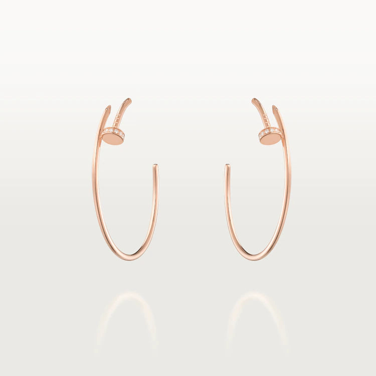 Lumi Juste Ohrringe mit Diamanten, 1,8 mm 
