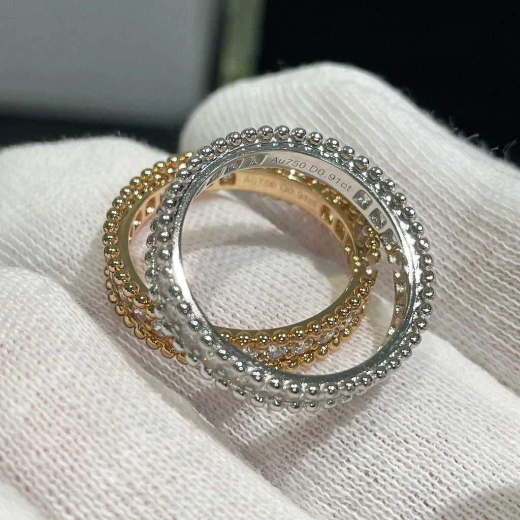 Lumi® PERLEE DIAMANT SILBERRING