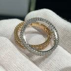 Lumi® PERLEE DIAMANT SILBERRING