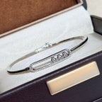 [Imperial] Move Pavé Diamond Bangle Bracelet M