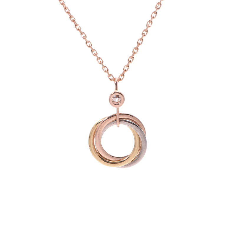 ¡®Lumi¡¯TRINITY SILBER GOLD ROSA GOLD KETTE