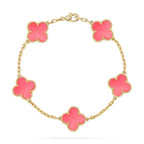 [Lumi] Neue CLOVER 5 MOTIFS PINK MOP ARMBANDKOLLEKTION