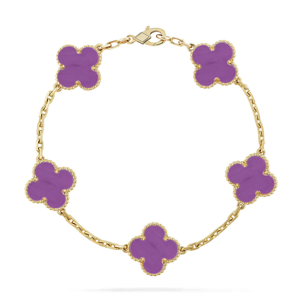 [Lumi] Neue CLOVER 5 MOTIF VIOLET ARMBANDKOLLEKTION