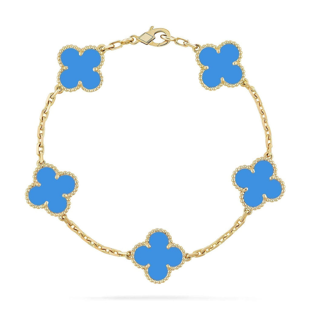 [Lumi] Neue Armbandkollektion „Clover 5 Motif Blue Agate“