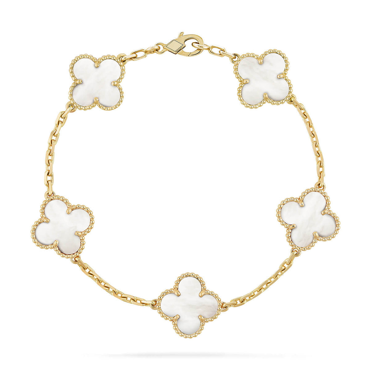 [Lumi] Neue Armbandkollektion CLOVER WHITE PEARL MOP 5 mit Motiven