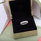 Lumi® PERLEE DIAMANT SILBERRING