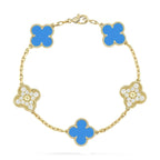 [Lumi] Neue Armbandkollektion „Clover 5 Motif Blue Agate“