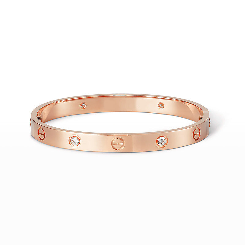 ¡®Lumi¡¯LOVE BRACELET 6.1MM 4 DIAMONDS