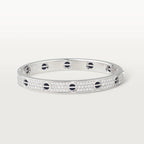 Lumi's LOVE Armband, 6,1 mm, diamantbesetzte Keramik