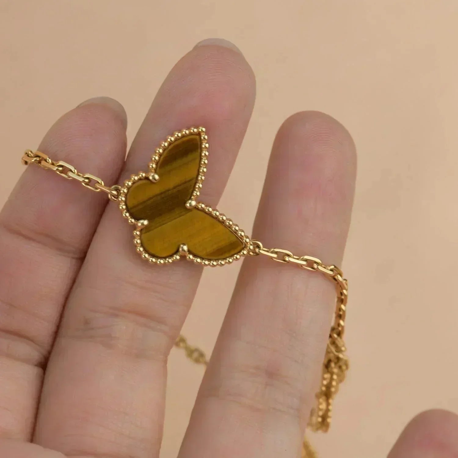 Lumi® Lucky Spring 5 Motiv Goldarmband 
