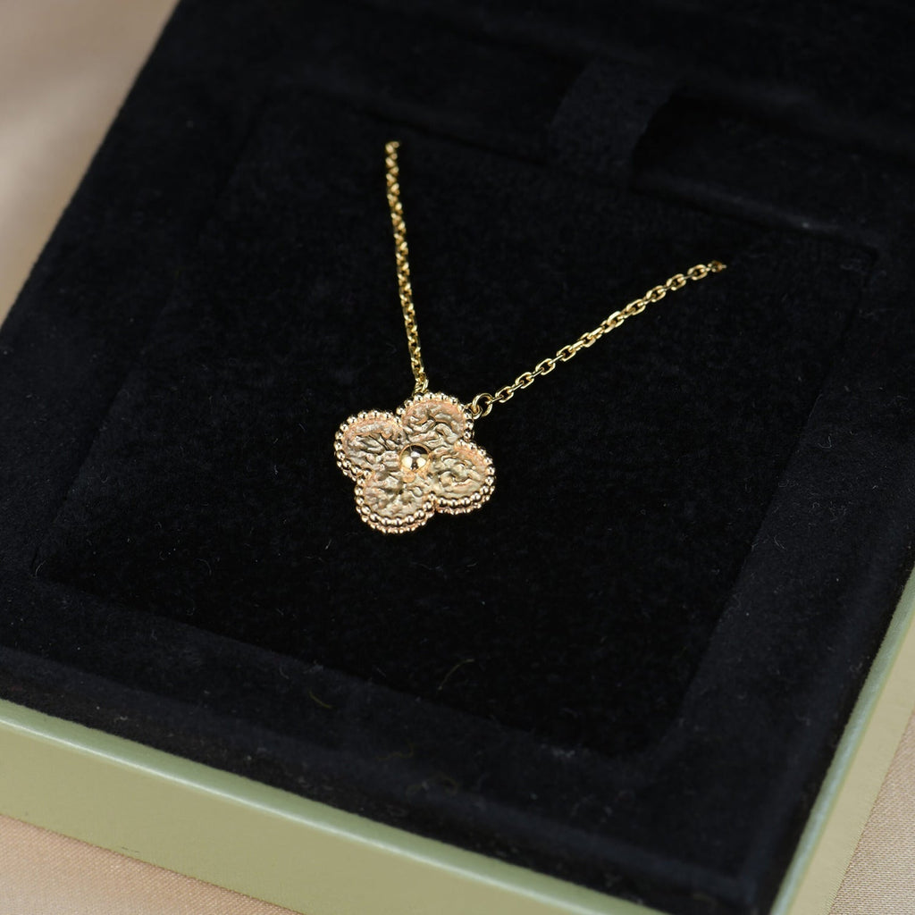 ¡®Lumi¡¯CLOVER 15MM BRONZING NECKLACE