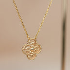 ¡®Lumi¡¯CLOVER 15MM BRONZING NECKLACE