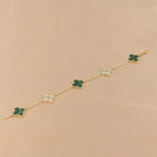 [Lumi] Neue Armbandkollektion „Clover 5 Motiv Malachit“