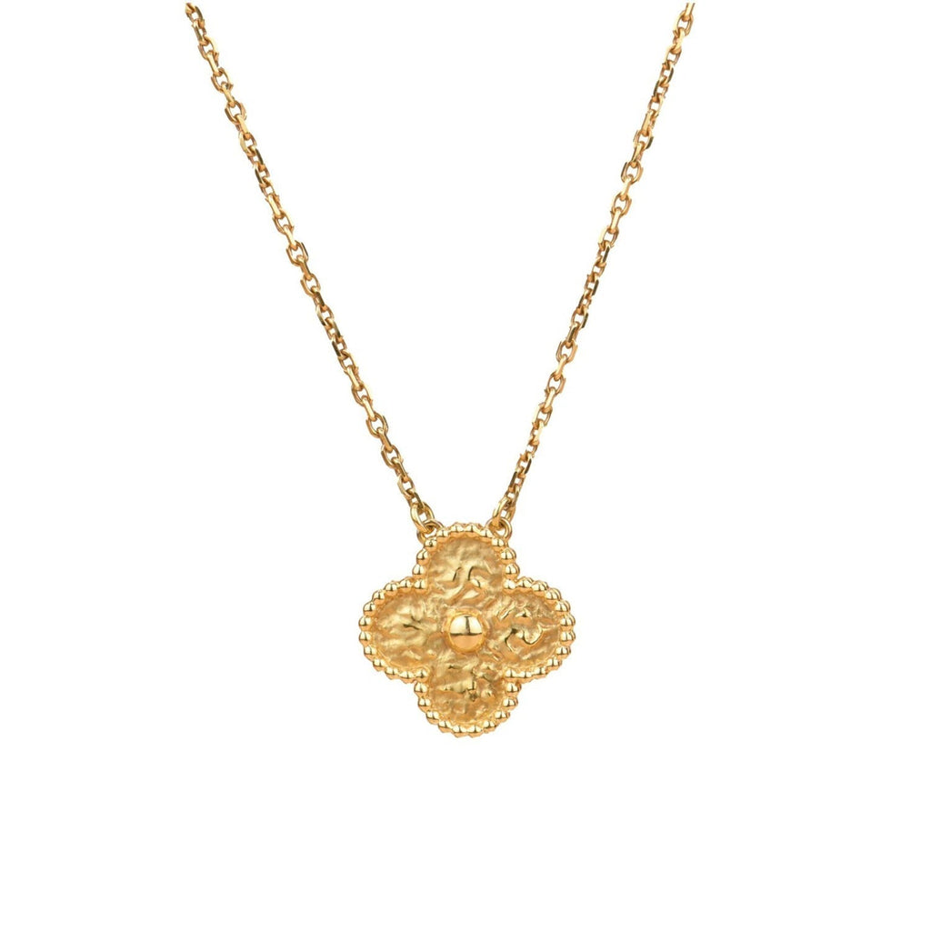 ¡®Lumi¡¯CLOVER 15MM BRONZING NECKLACE