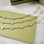 [¡®Lumi¡¯]CLOVER 6 MOTIF WEISSES MOP-ARMBAND