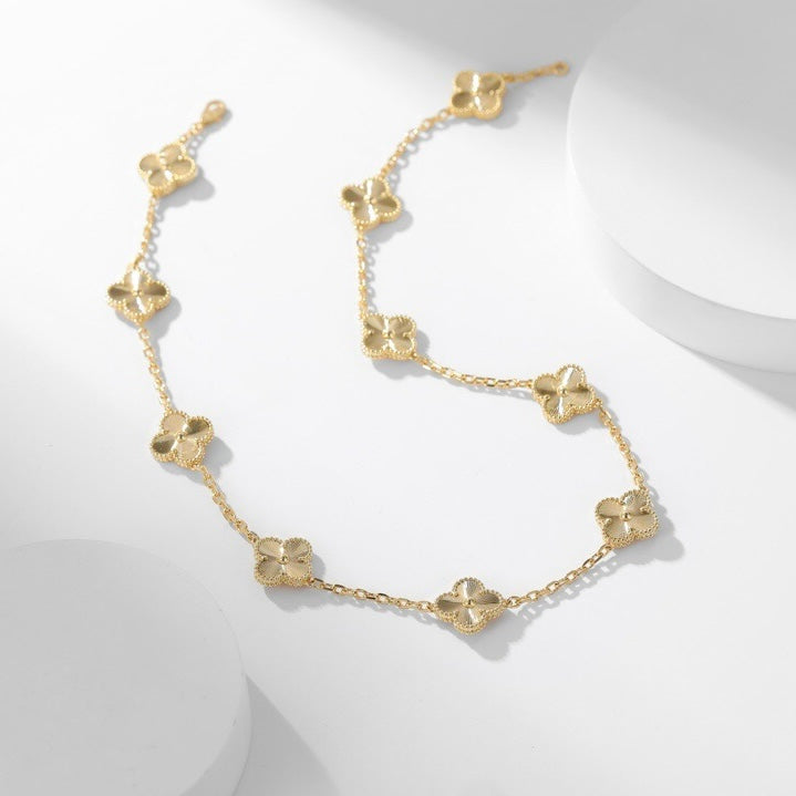 Lumi® CLOVER 10 MOTIFS LASER HALSKETTE