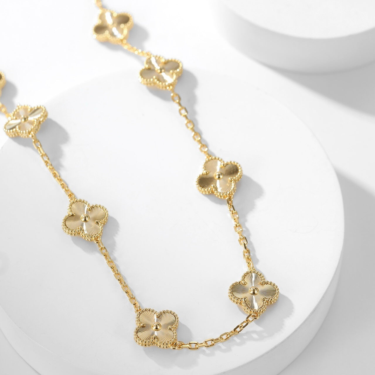 Lumi® CLOVER 10 MOTIFS LASER HALSKETTE