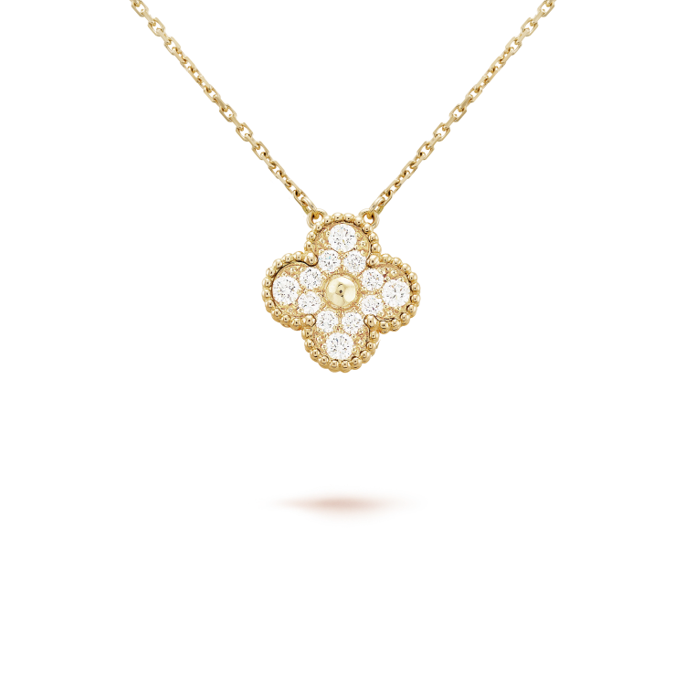 Lumi® CLOVER 15MM DIAMANT-EINZELBLÜTEN-KETTE