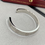 Lumi® LOVE Armband 6,1 mm 1 Diamant Offene Manschette 