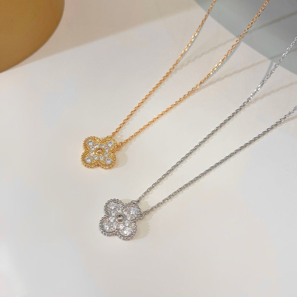 Lumi® CLOVER 15MM DIAMANT-EINZELBLÜTEN-KETTE