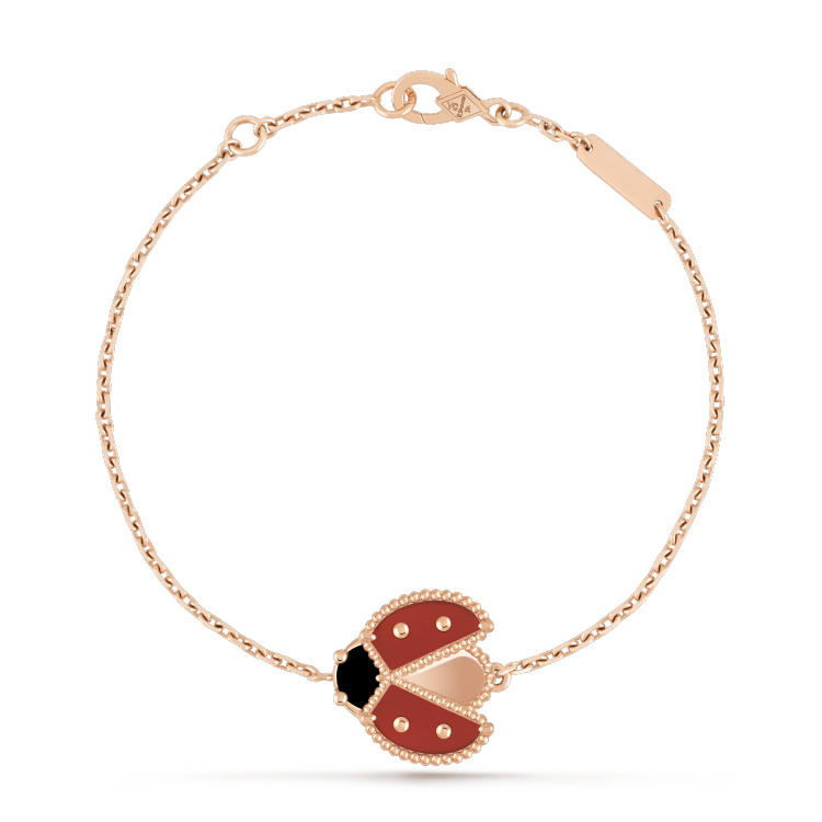 Lumi® Lucky Spring 1 Motiv Rosa Gold Armband