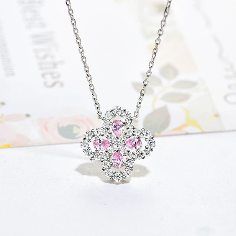¡®Lumi¡¯LOOP NECKLACE FULL MOTIF DIAMOND 16MM MULTIPLE COLORS
