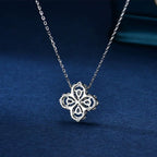 ¡®Lumi¡¯LOOP-HALSKETTE MIT VOLLSTÄNDIGEM DIAMANTMOTIV, 16 MM, MEHRERE FARBEN