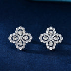 Lumi® Loop-Ohrringe mit Vollmotiv-Diamant, 16 mm