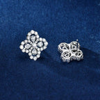 Lumi® Loop-Ohrringe mit Vollmotiv-Diamant, 16 mm