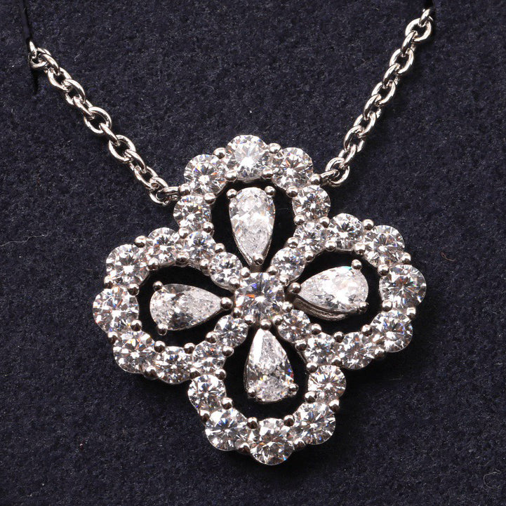 ¡®Lumi¡¯LOOP-HALSKETTE MIT VOLLSTÄNDIGEM DIAMANTMOTIV, 16 MM, MEHRERE FARBEN